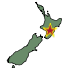 Map showing earthquake location. Map showing earthquake location.